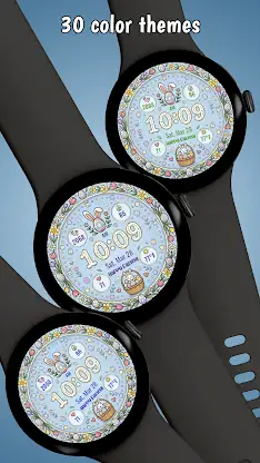Easter Moments WearOS WF screenshot 4