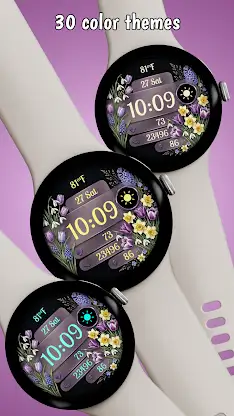 Fairy Tale Flora Watchface screenshot 4