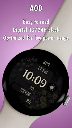 Fairy Tale Flora Watchface screenshot 6