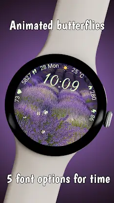 Lavender and Butterflies screenshot 2