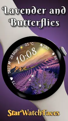 Lavender and Butterflies screenshot 1