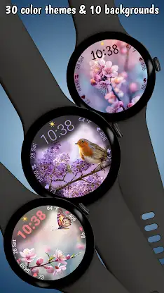 Spring Moments WearOS WF screenshot 4