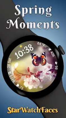 Spring Moments WearOS WF screenshot 1