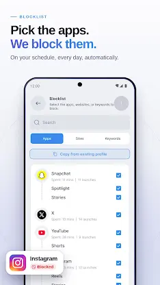 Stay Focused: Site/App Blocker screenshot 2