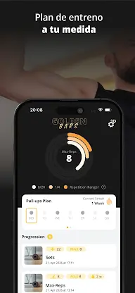 GOLDEN Bars - Pull ups & Dips screenshot 3