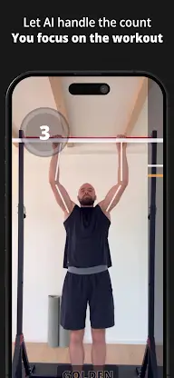 GOLDEN Bars - Pull ups & Dips screenshot 1
