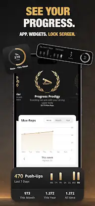 Pushup Tracker GOLDEN Push-Ups screenshot 5