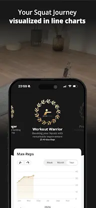 GOLDEN Squats - leg workouts screenshot 3