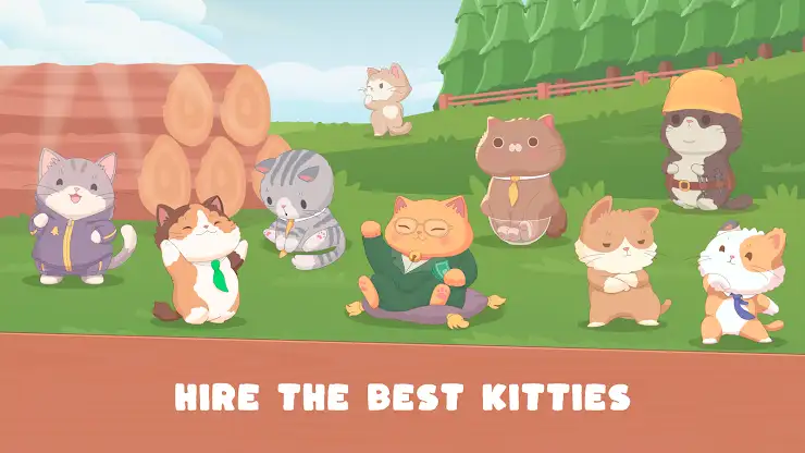 Idle Cat Lumber screenshot 3