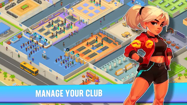 Idle GYM Simulator screenshot 1