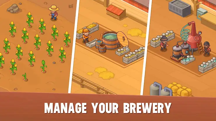 Idle Distiller Brewing Game screenshot 2
