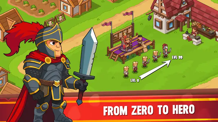 Legendary Hero Forge: Idle RPG screenshot 3