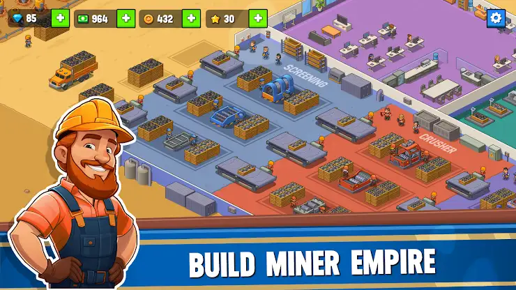 Idle Miner Empire screenshot 1