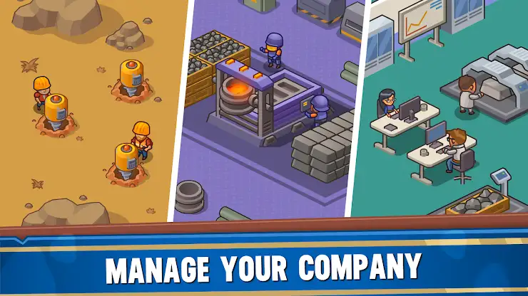 Idle Miner Empire screenshot 2