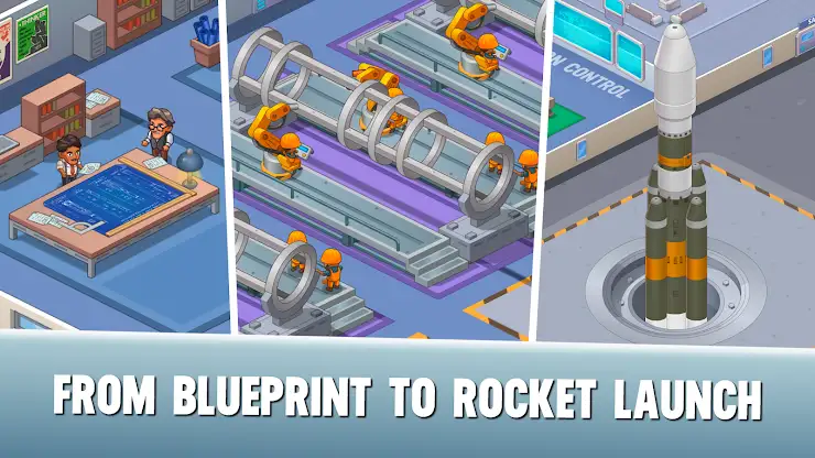 Idle Rocket screenshot 2