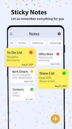 Notepad: Sticky Notes screenshot 5