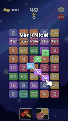 Number Drag 2248 : Puzzle screenshot 1