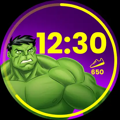 The Hulk Watch Face screenshot 1