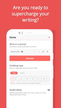Call of Writing: Prompts & Fun screenshot 1
