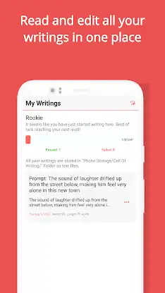 Call of Writing: Prompts & Fun screenshot 6