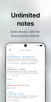 Notesnook Secure Private Notes screenshot 1