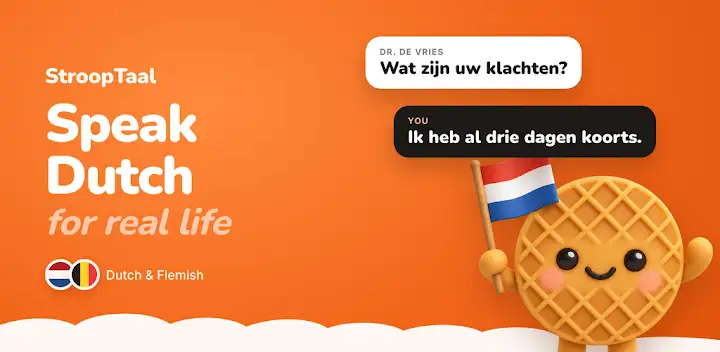 StroopTaal - Learn Dutch — Android app banner