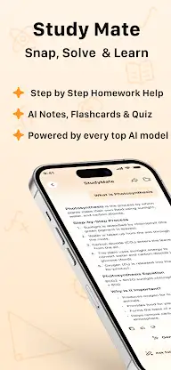 StudyMate AI: Homework Helper screenshot 1