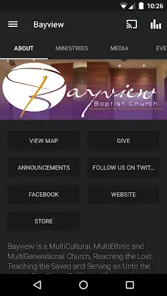 Bayview Church of San Diego screenshot 1