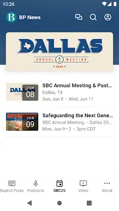 Baptist Press screenshot 3