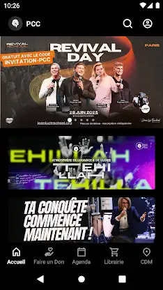 Paris Centre Chretien screenshot 1