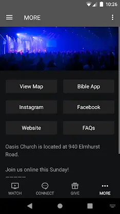Oasis Church Winnipeg screenshot 3