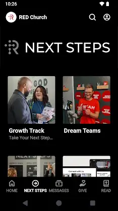 RED Church App screenshot 2
