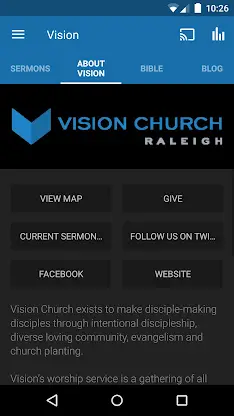 Vision RDU screenshot 2