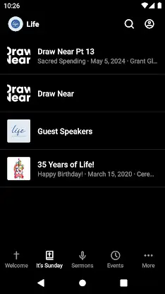 Life Foursquare Church screenshot 2