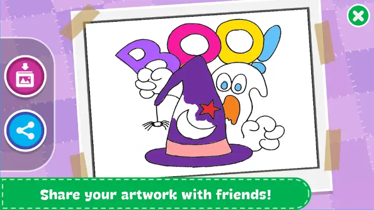 Halloween Coloring Book screenshot 6
