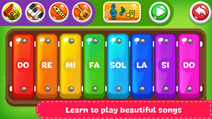 Learn Music & Songs Xylophone screenshot 1