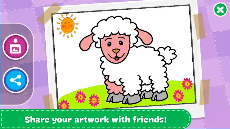 Paint and Learn Animals screenshot 7