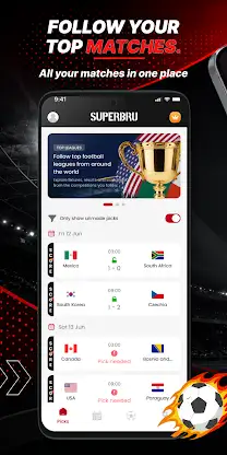 Superbru: Football Predictor screenshot 1