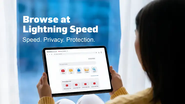 Swift Browser: Fast Private screenshot 1