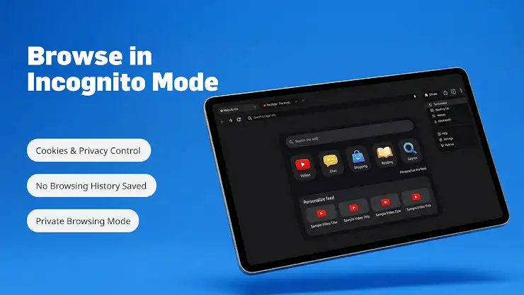 Swift Browser: Fast Private screenshot 4