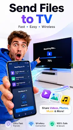 Fast TV File Transfer screenshot 1