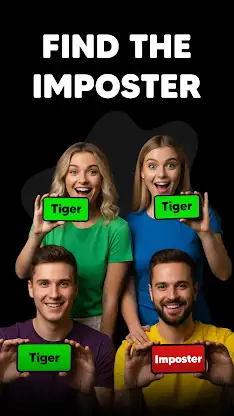 IMPOSTER - Word Game for group screenshot 1