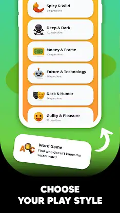 IMPOSTER - Word Game for group screenshot 4