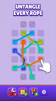 Rope Untie Game screenshot 1