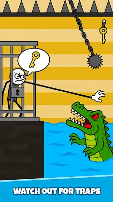 Thief Game: Stickman Escape screenshot 1
