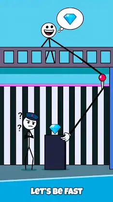 Thief Game: Stickman Escape screenshot 4