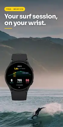 Surf Tracker Watch Waves & GPS screenshot 1