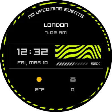 Swirl Watch Face screenshot 7