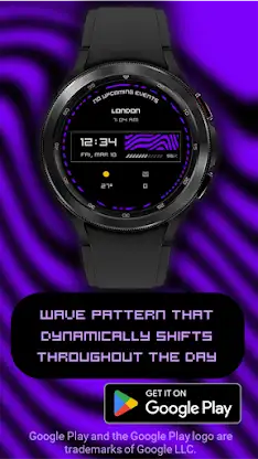 Swirl Watch Face screenshot 2