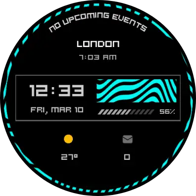 Swirl Watch Face screenshot 8